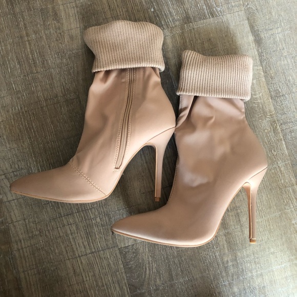 Missguided Shoes - Missguided Nude Heels
